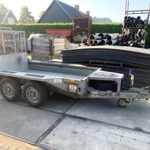 Aanhangwagen - multitransporter - 2700kg. oprijklep -22201-7