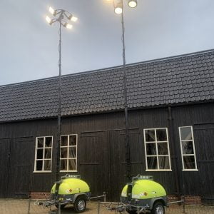 Mobiele Lichtmasten - hydraulisch LED V-32302-1